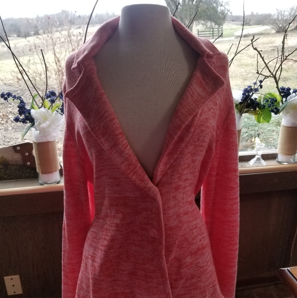 Issac Mizrahi cardigan 2x